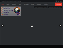 Tablet Screenshot of christiancommunitychurcharklow.hdpm.org